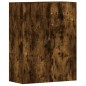 vidaXL Wandschränke 2 Stk. Räuchereiche Holzwerkstoff vidaXL Wandschränke 2 Stk. Räuchereiche Holzwerkstoff