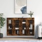 vidaXL Wandschränke 2 Stk. Räuchereiche Holzwerkstoff vidaXL Wandschränke 2 Stk. Räuchereiche Holzwerkstoff