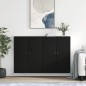 vidaXL Wandschränke 2 Stk. Schwarz Holzwerkstoff vidaXL Wandschränke 2 Stk. Schwarz Holzwerkstoff