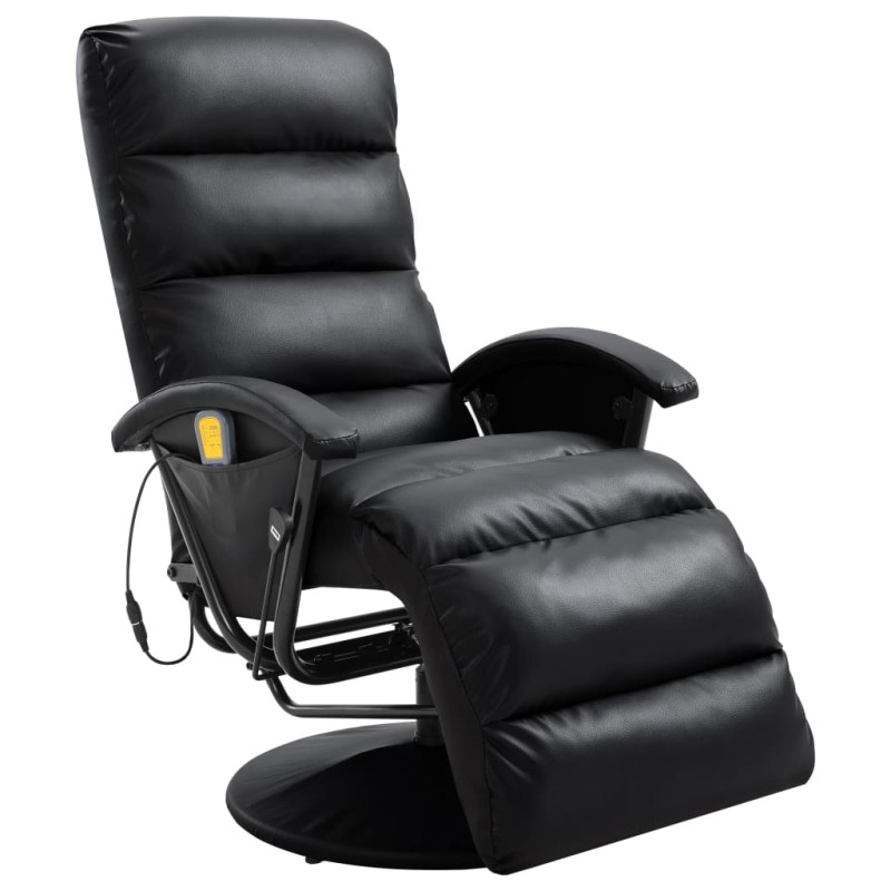 vidaXL TV-Massagesessel Schwarz Kunstleder vidaXL TV-Massagesessel Schwarz Kunstleder