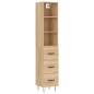 vidaXL Highboard Sonoma-Eiche 34,5x34x180 cm Holzwerkstoff vidaXL Highboard Sonoma-Eiche 34,5x34x180 cm Holzwerkstoff