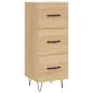 vidaXL Highboard Sonoma-Eiche 34,5x34x180 cm Holzwerkstoff vidaXL Highboard Sonoma-Eiche 34,5x34x180 cm Holzwerkstoff
