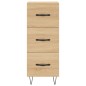 vidaXL Highboard Sonoma-Eiche 34,5x34x180 cm Holzwerkstoff vidaXL Highboard Sonoma-Eiche 34,5x34x180 cm Holzwerkstoff