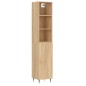 vidaXL Highboard Sonoma-Eiche 34,5x34x180 cm Holzwerkstoff vidaXL Highboard Sonoma-Eiche 34,5x34x180 cm Holzwerkstoff