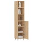 vidaXL Highboard Sonoma-Eiche 34,5x34x180 cm Holzwerkstoff vidaXL Highboard Sonoma-Eiche 34,5x34x180 cm Holzwerkstoff
