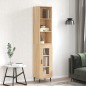 vidaXL Highboard Sonoma-Eiche 34,5x34x180 cm Holzwerkstoff vidaXL Highboard Sonoma-Eiche 34,5x34x180 cm Holzwerkstoff