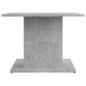 vidaXL Couchtisch Betongrau 55,5x55,5x40 cm Holzwerkstoff vidaXL Couchtisch Betongrau 55,5x55,5x40 cm Holzwerkstoff