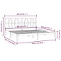 vidaXL Massivholzbett Schwarz Kiefer 200x200 cm vidaXL Massivholzbett Schwarz Kiefer 200x200 cm