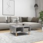 vidaXL Couchtisch Betongrau 60x60x30 cm Holzwerkstoff vidaXL Couchtisch Betongrau 60x60x30 cm Holzwerkstoff