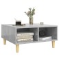 vidaXL Couchtisch Betongrau 60x60x30 cm Holzwerkstoff vidaXL Couchtisch Betongrau 60x60x30 cm Holzwerkstoff