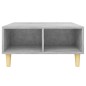 vidaXL Couchtisch Betongrau 60x60x30 cm Holzwerkstoff vidaXL Couchtisch Betongrau 60x60x30 cm Holzwerkstoff