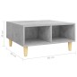 vidaXL Couchtisch Betongrau 60x60x30 cm Holzwerkstoff vidaXL Couchtisch Betongrau 60x60x30 cm Holzwerkstoff