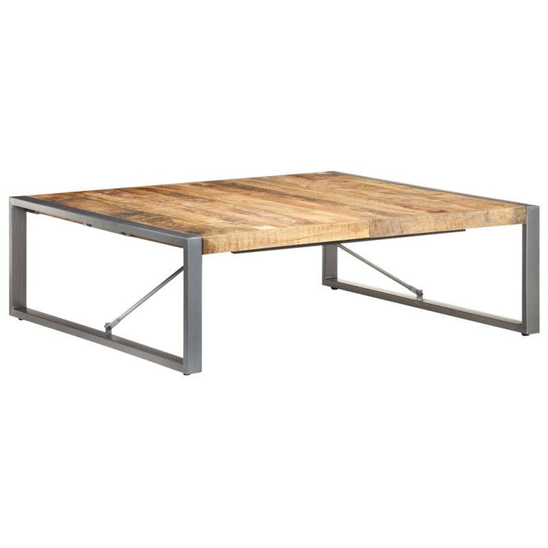 vidaXL Couchtisch 120x120x40 cm Raues Mangoholz vidaXL Couchtisch 120x120x40 cm Raues Mangoholz