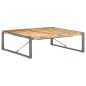 vidaXL Couchtisch 120x120x40 cm Raues Mangoholz vidaXL Couchtisch 120x120x40 cm Raues Mangoholz