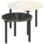 vidaXL Couchtische 2 Stk. Schwarz und Weiß vidaXL Couchtische 2 Stk. Schwarz und Weiß