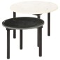 vidaXL Couchtische 2 Stk. Schwarz und Weiß vidaXL Couchtische 2 Stk. Schwarz und Weiß