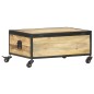vidaXL Couchtisch 70x50x33 cm Massivholz Mango vidaXL Couchtisch 70x50x33 cm Massivholz Mango