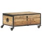 vidaXL Couchtisch 70x50x33 cm Massivholz Mango vidaXL Couchtisch 70x50x33 cm Massivholz Mango