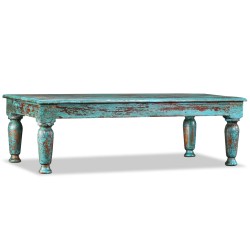 vidaXL Couchtisch Altholz Massiv 110x60x34 cm
