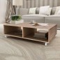 vidaXL Couchtisch Braun Massivholz vidaXL Couchtisch Braun Massivholz