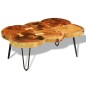 vidaXL Couchtisch 35 cm 6 Baumsscheiben Masivholz vidaXL Couchtisch 35 cm 6 Baumsscheiben Masivholz