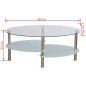 vidaXL Couchtisch im exklusivem Design Weiß vidaXL Couchtisch im exklusivem Design Weiß