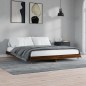vidaXL Bettgestell Braun Eichen-Optik 160x200 cm Holzwerkstoff vidaXL Bettgestell Braun Eichen-Optik 160x200 cm Holzwerkstoff