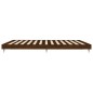 vidaXL Bettgestell Braun Eichen-Optik 160x200 cm Holzwerkstoff vidaXL Bettgestell Braun Eichen-Optik 160x200 cm Holzwerkstoff