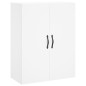 vidaXL Highboard Weiß 69,5x34x180 cm Holzwerkstoff vidaXL Highboard Weiß 69,5x34x180 cm Holzwerkstoff