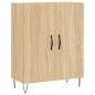 vidaXL Highboard Sonoma-Eiche 69,5x34x180 cm Holzwerkstoff vidaXL Highboard Sonoma-Eiche 69,5x34x180 cm Holzwerkstoff
