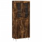 vidaXL Highboard Räuchereiche 69,5x34x180 cm Holzwerkstoff vidaXL Highboard Räuchereiche 69,5x34x180 cm Holzwerkstoff