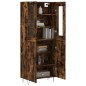 vidaXL Highboard Räuchereiche 69,5x34x180 cm Holzwerkstoff vidaXL Highboard Räuchereiche 69,5x34x180 cm Holzwerkstoff