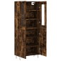 vidaXL Highboard Räuchereiche 69,5x34x180 cm Holzwerkstoff vidaXL Highboard Räuchereiche 69,5x34x180 cm Holzwerkstoff