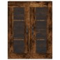 vidaXL Highboard Räuchereiche 69,5x34x180 cm Holzwerkstoff vidaXL Highboard Räuchereiche 69,5x34x180 cm Holzwerkstoff