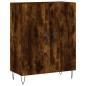 vidaXL Highboard Räuchereiche 69,5x34x180 cm Holzwerkstoff vidaXL Highboard Räuchereiche 69,5x34x180 cm Holzwerkstoff