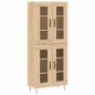 vidaXL Highboard Sonoma-Eiche 69,5x34x180 cm Holzwerkstoff vidaXL Highboard Sonoma-Eiche 69,5x34x180 cm Holzwerkstoff