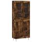 vidaXL Highboard Räuchereiche 69,5x34x180 cm Holzwerkstoff vidaXL Highboard Räuchereiche 69,5x34x180 cm Holzwerkstoff
