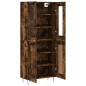 vidaXL Highboard Räuchereiche 69,5x34x180 cm Holzwerkstoff vidaXL Highboard Räuchereiche 69,5x34x180 cm Holzwerkstoff