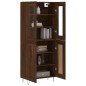 vidaXL Highboard Braun Eichen-Optik 69,5x34x180 cm Holzwerkstoff vidaXL Highboard Braun Eichen-Optik 69,5x34x180 cm Holzwerkstoff