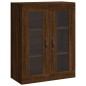 vidaXL Highboard Braun Eichen-Optik 69,5x34x180 cm Holzwerkstoff vidaXL Highboard Braun Eichen-Optik 69,5x34x180 cm Holzwerkstoff