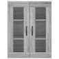 vidaXL Highboard Grau Sonoma 69,5x34x180 cm Holzwerkstoff vidaXL Highboard Grau Sonoma 69,5x34x180 cm Holzwerkstoff