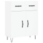 vidaXL Highboard Weiß 69,5x34x180 cm Holzwerkstoff vidaXL Highboard Weiß 69,5x34x180 cm Holzwerkstoff