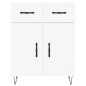vidaXL Highboard Weiß 69,5x34x180 cm Holzwerkstoff vidaXL Highboard Weiß 69,5x34x180 cm Holzwerkstoff