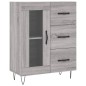 vidaXL Highboard Grau Sonoma 69,5x34x180 cm Holzwerkstoff vidaXL Highboard Grau Sonoma 69,5x34x180 cm Holzwerkstoff