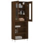 vidaXL Highboard Braun Eichen-Optik 69,5x34x180 cm Holzwerkstoff vidaXL Highboard Braun Eichen-Optik 69,5x34x180 cm Holzwerkstoff