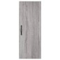 vidaXL Highboard Grau Sonoma 34,5x34x180 cm Holzwerkstoff vidaXL Highboard Grau Sonoma 34,5x34x180 cm Holzwerkstoff