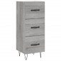 vidaXL Highboard Grau Sonoma 34,5x34x180 cm Holzwerkstoff vidaXL Highboard Grau Sonoma 34,5x34x180 cm Holzwerkstoff