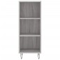 vidaXL Highboard Grau Sonoma 34,5x34x180 cm Holzwerkstoff vidaXL Highboard Grau Sonoma 34,5x34x180 cm Holzwerkstoff