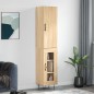 vidaXL Highboard Sonoma-Eiche 34,5x34x180 cm Holzwerkstoff vidaXL Highboard Sonoma-Eiche 34,5x34x180 cm Holzwerkstoff
