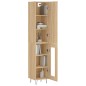 vidaXL Highboard Sonoma-Eiche 34,5x34x180 cm Holzwerkstoff vidaXL Highboard Sonoma-Eiche 34,5x34x180 cm Holzwerkstoff